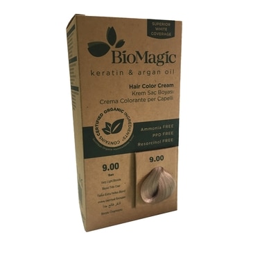 Biomagic Yellow Hair Color No: 9.00 - Vibrant Gray Coverage