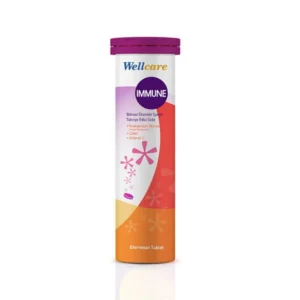 Шипучие таблетки Wellcare Immune с витаминами для иммунитета