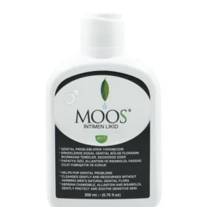 Moos Intimen Liquid 200ml for Men - Gentle Intimate Cleanser