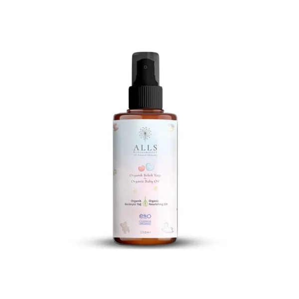 Alls Biocosmetics Organic Baby Oil 150 ml - Gentle Skin Nourishment