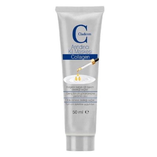 Claderm Collagen Clay Mask - Deep Cleansing & Elasticity Boost