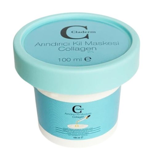 Claderm 100ml Collagen Purifying Clay Mask for Bright Skin