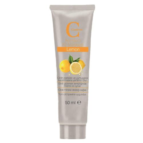 Claderm Lemon Clay Mask 50ml - Deep Cleansing & Brightening