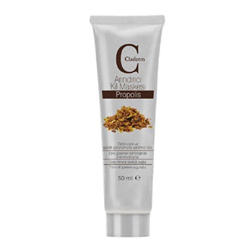Claderm Propolis Clay Mask 50ml - Deep Cleansing & Soothing