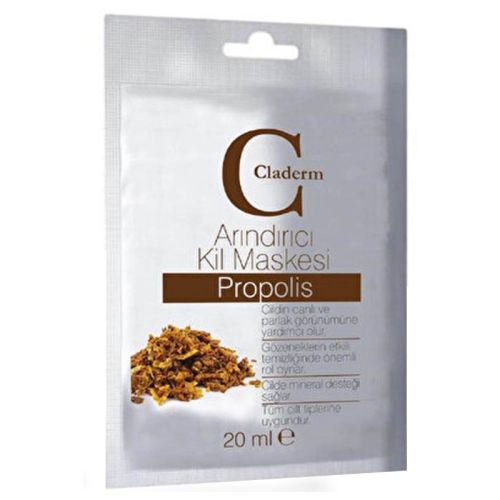 Claderm Propolis Purifying Clay Mask for Deep Cleansing 20ml