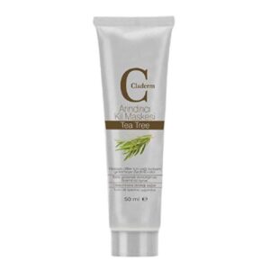 Claderm Tea Tree Clay Mask 50ml - Deep Cleansing for Acne Skin