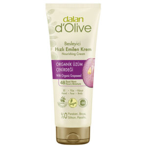 Dalan Dolive Organic Grape Seed Cream 250ml - Hydrating & Nourishing