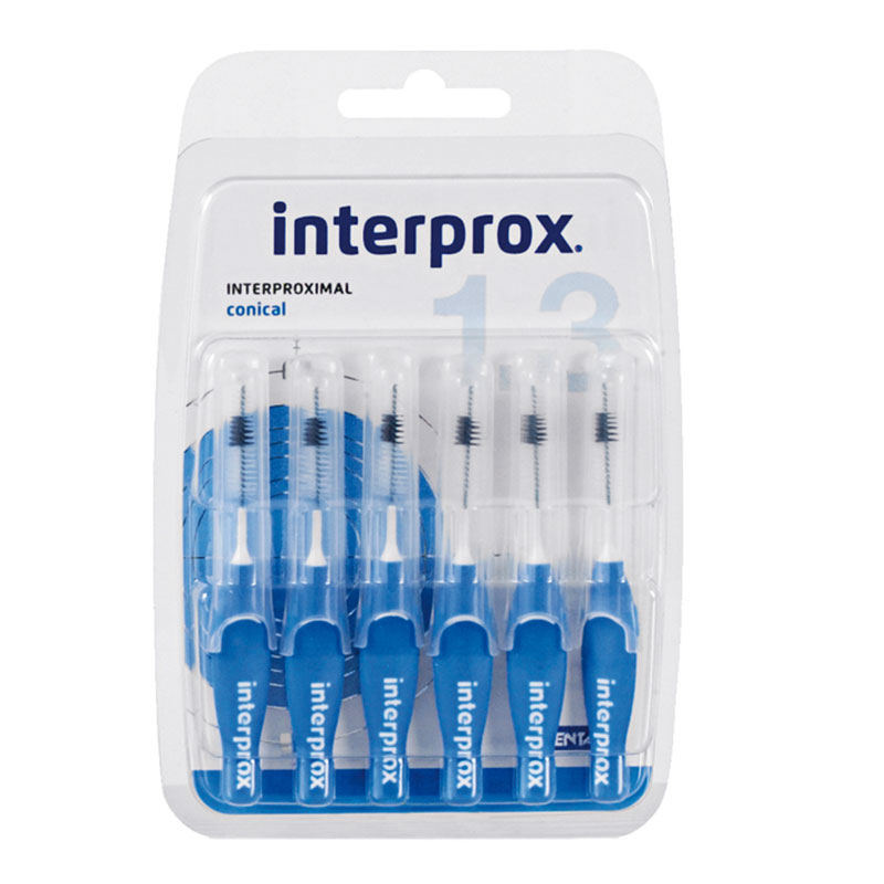 Dentaid Interprox 4 g Conical Blister 6 pcs - Blue - N31189