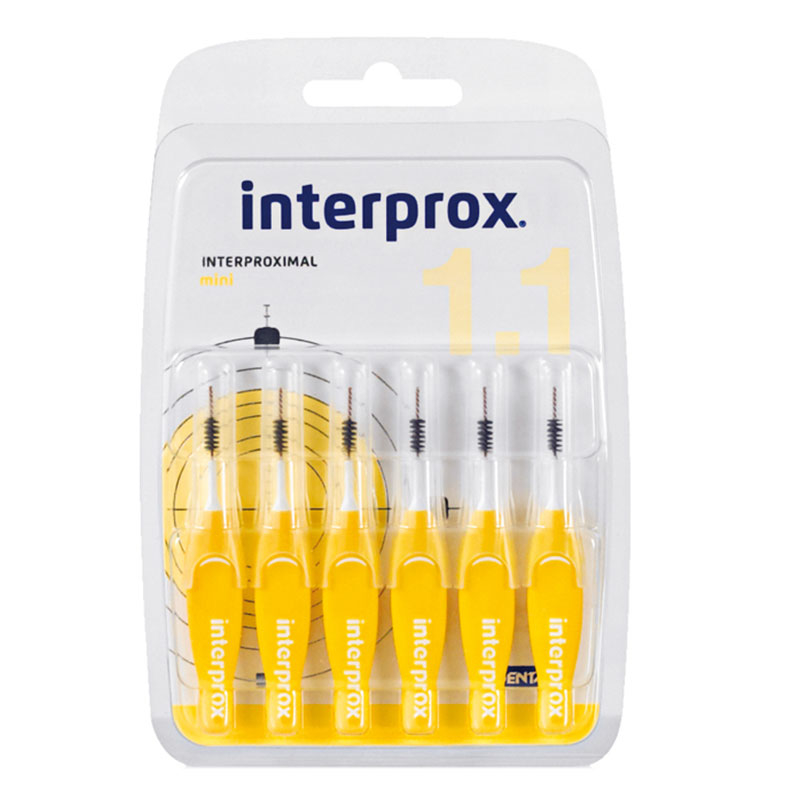 Dentaid Interprox 4 g Mini Blister Pack Of 6 - Yellow - N31191