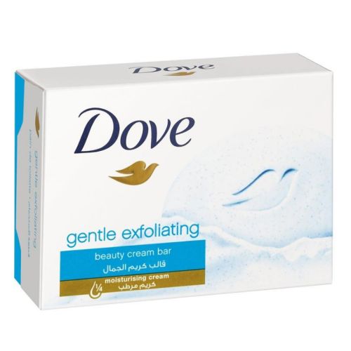 Dove Gentle Exfoliating Soap Bar - 100g for Soft Skin