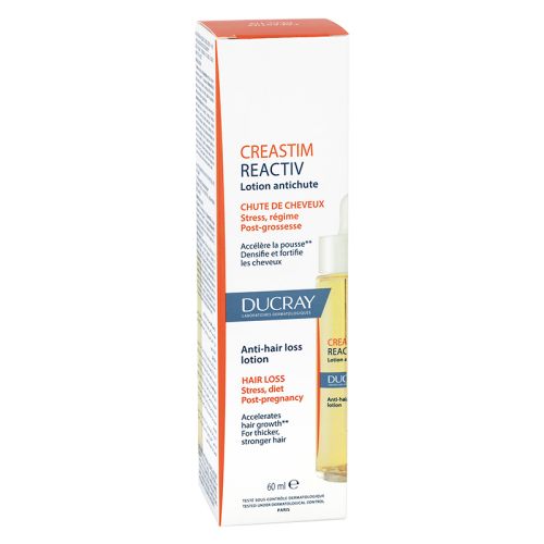 Ducray Creastim Reactiv Anti-Hair Loss Lotion 60ml - Stimulates Growth