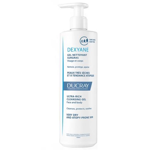 Ducray Dexyane Ultra-Rich Cleansing Gel 400ml - Soothing Wash