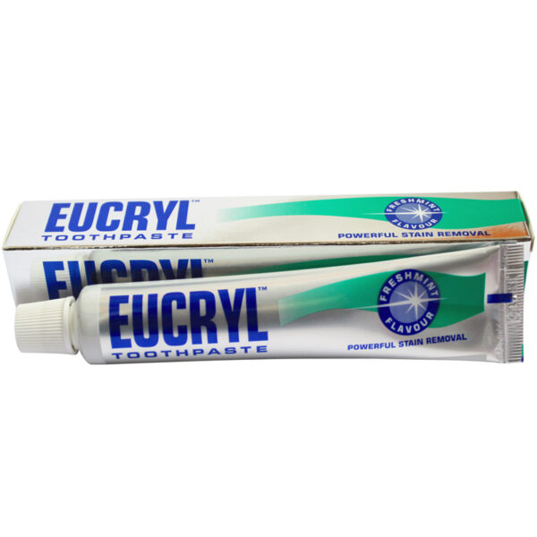 Eucryl Toothpaste 50ml - Powerful Stain Removal & Whitening