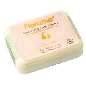 Florame Organic Almond Soap 100g | Nourishing & Chemical-Free