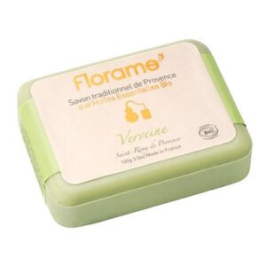 Florame Organic Verbena Aromatherapy Soap - 100g Natural Cleanse
