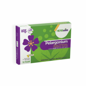 Herbasist Pelargonium Throat Lozenges - 12 Natural Relief Pieces