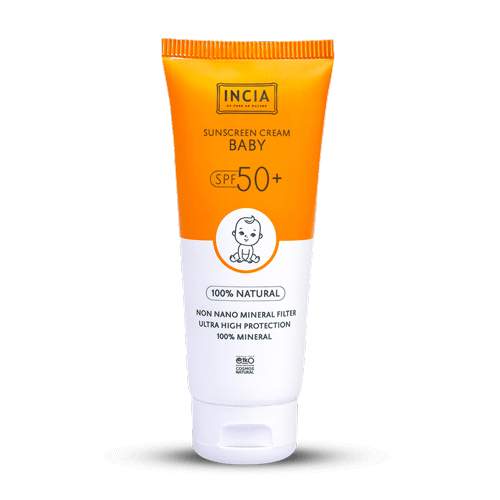 INCIA Baby Sunscreen SPF 50 - 100% Natural Protection 100ml