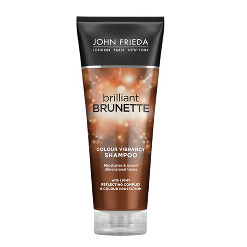 John Frieda Brilliant Brunette Color Vibrancy Shampoo 250ml