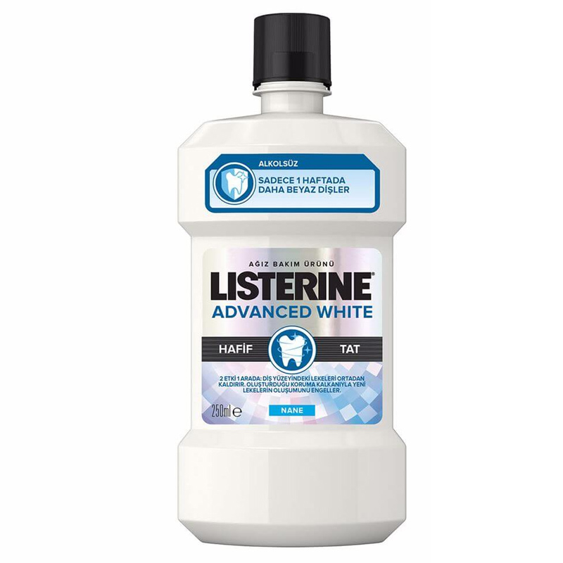 Listerine Advanced White Ополаскиватель для рта 250 мл – Удаление пятен