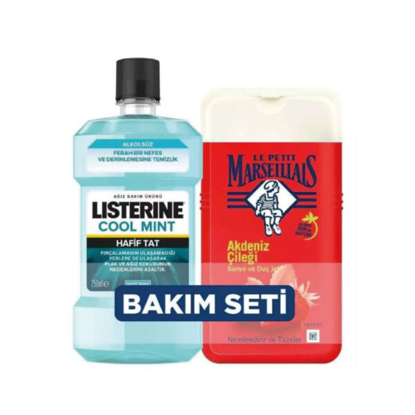 Listerine Cool Mint & Le Petit Marseiliais Strawberry Duo