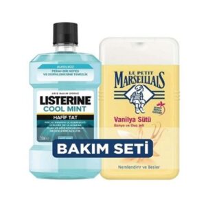 Listerine Cool Mint & Le Petit Marseiliais Shower Gel Duo 250ml