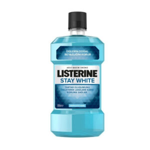 Listerine Stay White Cooling Mint Mouthwash 500ml