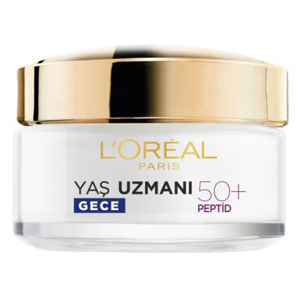 L'Oreal Paris Age Expert 50+ Night Cream - Anti-Wrinkle Formula
