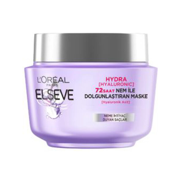L'Oreal Paris Elseve Hydra Hyaluronic 72Hr Moisture Mask 300ml