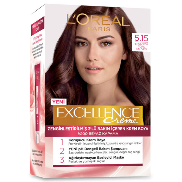 L'Oréal Paris Excellence 5.15 Turkish Coffee Hair Dye
