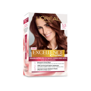 L'Oreal Paris Excellence 5.5 Red Chestnut Hair Dye - 100% Coverage