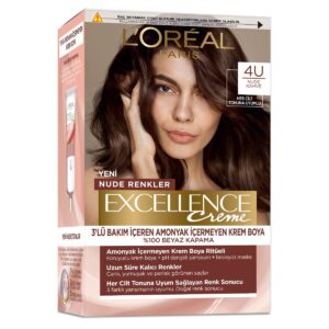 L'Oreal Paris Excellence 4U Nude Brown Hair Dye - Ammonia-Free