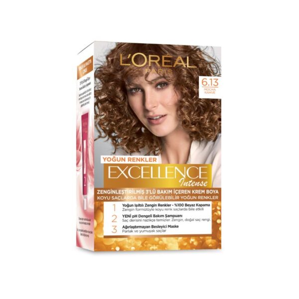 L'Oreal Paris Excellence Intense 6.13 Mocha Brown Hair Dye
