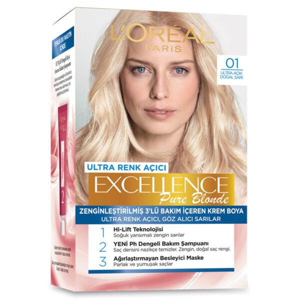 L'Oreal Paris Excellence Ultra Light Natural Blonde Hair Dye