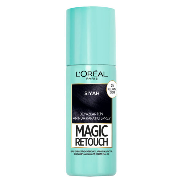 L'Oreal Paris Magic Retouch Black Spray for White Hair 75ml