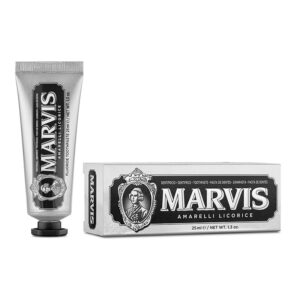 Marvis Amarelli Licorice Toothpaste 25ml - Fresh & Compact