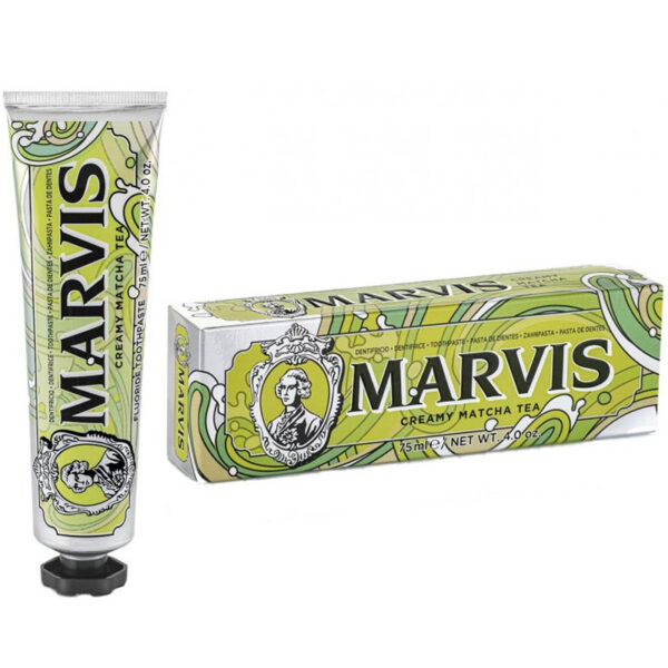 Marvis Creamy Matcha Tea Toothpaste 75ml - Refreshing Clean