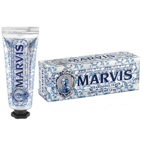 Marvis Earl Gray Tea Toothpaste 25ml - Fresh & Luxurious Clean