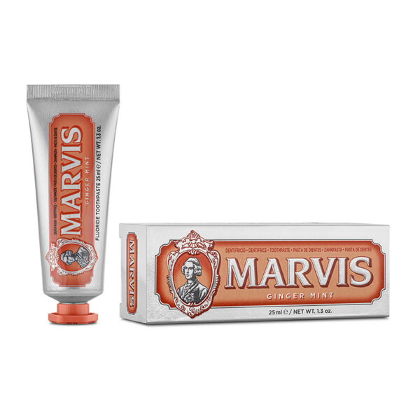 Marvis Ginger Mint Toothpaste 25ml - Fresh Breath & Clean Teeth