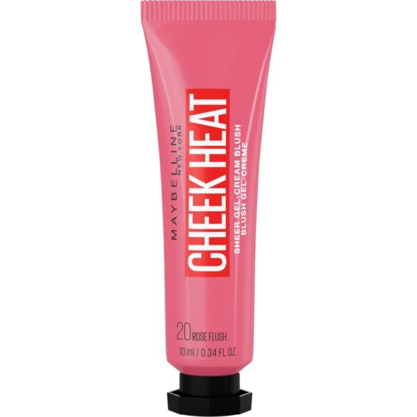 Maybelline Cheek Heat Liquid Blush 20 Rose Flash - Natural Glow