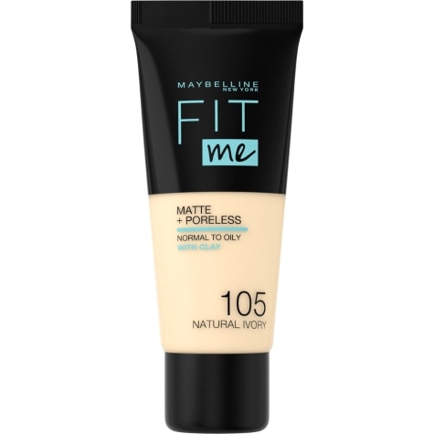 Maybelline Fit Me Matte+Poreless Foundation 105 Natural Ivory