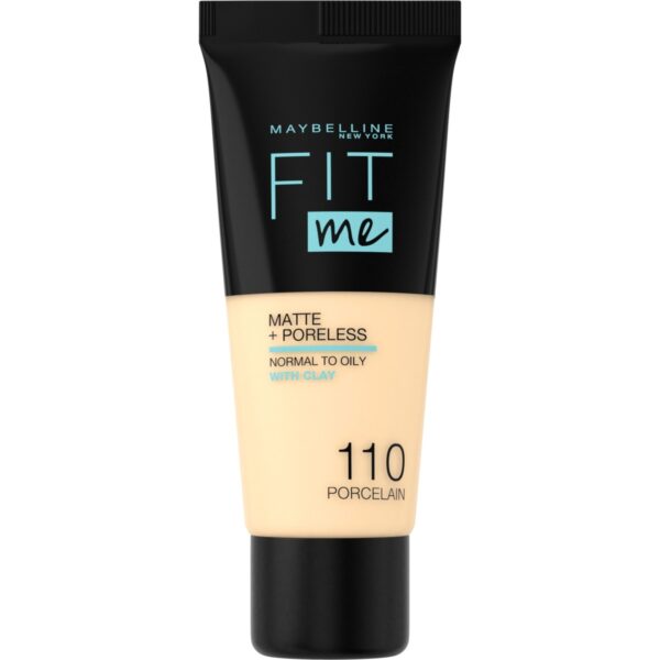 Maybelline Fit Me Matte+Poreless Foundation 110 Porcelain