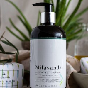 Milavanda Aloe Vera Liquid Soap 400 ml - Soothing Cleanser