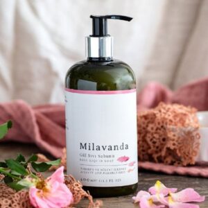 Milavanda Rose Liquid Soap 400ml - Nourishing Hand Cleanser