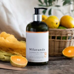 Milavanda Tangerine Liquid Soap 400ml - Refreshing Cleanser