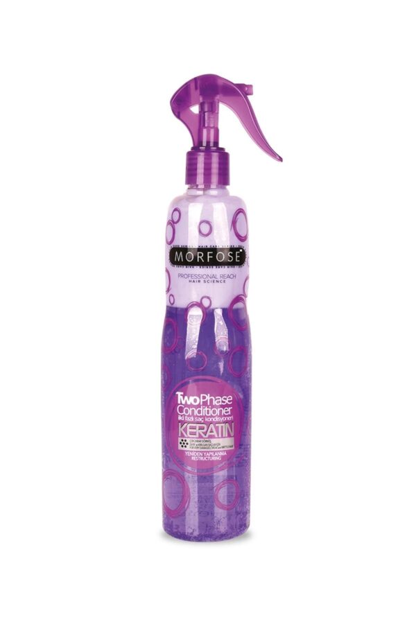 Morfose Dual Phase Keratin Blow Dry Milk - 400 ml Shine & Volume
