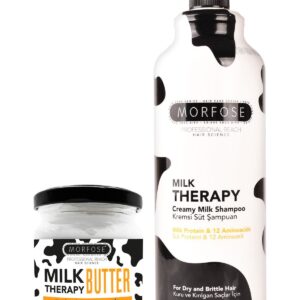 Morfose Milk Therapy Set: Shampoo & Butter for Healthy Hair