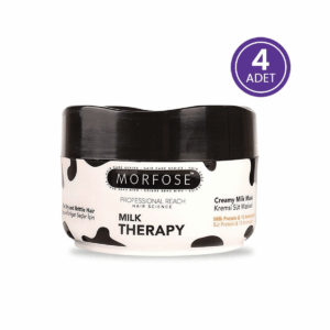 Morfose Milk Therapy Mask 500ml - 4 Pack for Silky Hair