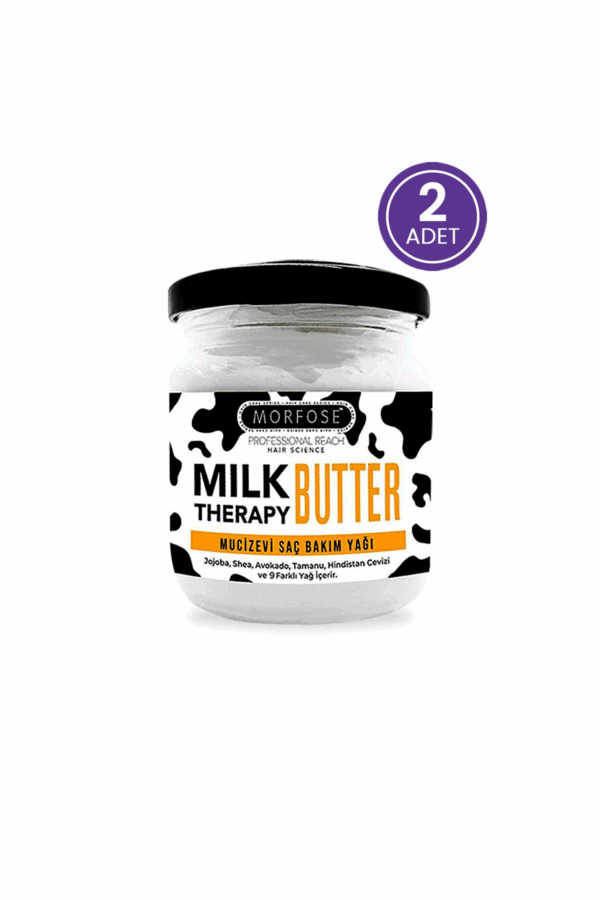 Morfose Milk Therapy Butter Oil Hair Care Cream - 2 Pieces