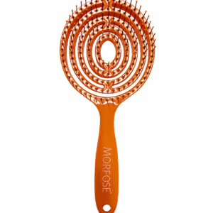 Morfose Elastic Oval Hair Brush for Sensitive Hair - Anti-Shedding