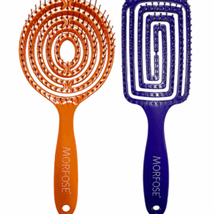 Morfose Pro 3D & Oval Hairbrush Set for Sensitive Hair